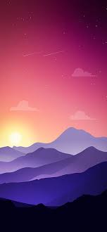 vector landscape for iphone hd