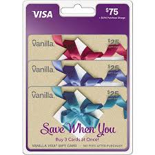 We did not find results for: Vanilla Visa Gift Card 75 Value Gift Cards 3 X 25 Sam S Club