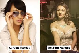 korean makeup vs western makeup 2023