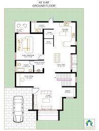 floor plan for 40 x 60 feet plot 3