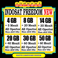 / paket unlimited adalah paket internet terbaik . Kuota Indosat New Freedom Combo Im3 Gift Tembak Inject Paket Murah Shopee Indonesia