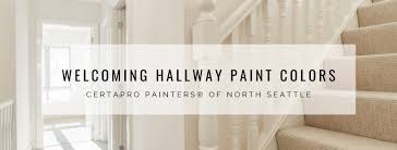 Welcoming Hallway Paint Color Ideas