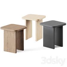 L 39 Art Side Table Fomu Design