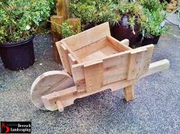 Wheelbarrow Planter Garden Feature Made