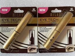 2 milani eye tech liquid eye liner