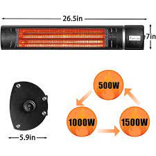 Electric Infrared Heater Sgfg008 Bk