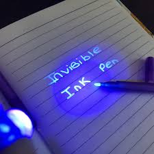 Top Secret Invisible Ink Pen Jane
