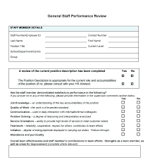 Performance Appraisal Template For Hr Manager Btcromania Info