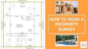 A plat map is a type of map that's used to show the divisions of a parcel of land. How To Read A Property Survey I Building A New House I What Is A Property Survey I City Planning Youtube