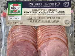 uncured canadian bacon nutrition facts