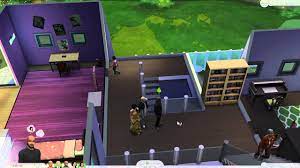 the sims 4 sims going upstairs at same