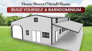 metal home build yourself a barndominium