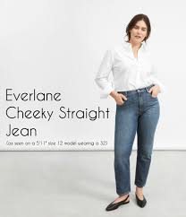 Everlane Jeans Review By A Curvy Size 12 14 Petite Woman