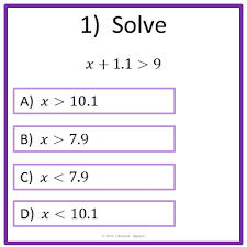 Solve One Step Inequalities Fractions