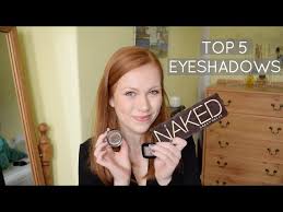 top 5 eyeshadows for redheads simply