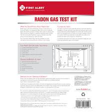 first alert first alert radon test kit