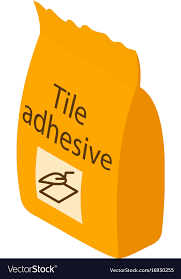 Tile Adhesive Icon Isometric 3d Style