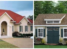 exterior paint colors with red roof