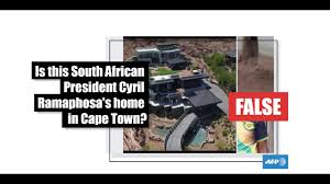 South african president cyril ramaphosa told the european parliament on wednesday that his country's land reform will faithfully adhere to the country's constitution with respect to the rights of all its citizens. No This Is Not South African President Cyril Ramaphosa S Home In Cape Town Fact Check