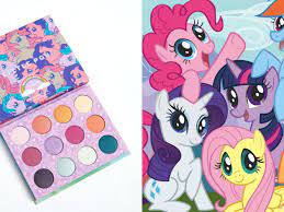 colourpop x my little pony makeup