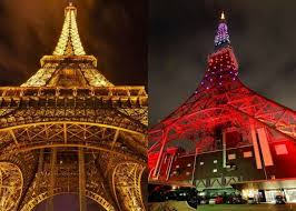 eiffel tower vs tokyo tower is there a