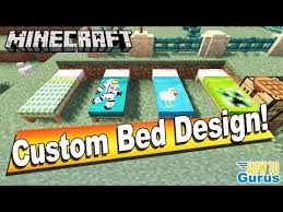 how to place a bed in minecraft