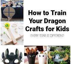 to train your dragon crafts for kids