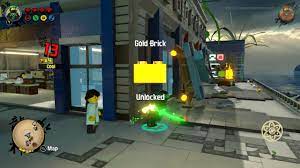 Ninjago City Downtown Gold Bricks - The LEGO Ninjago Movie Video Game Wiki  Guide - IGN