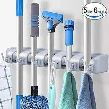 Wall Mounted Mop And Broom Holder