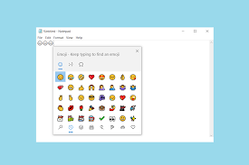 how to use emojis on windows 10 techcult