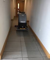 walk behind scrubber drier for hire