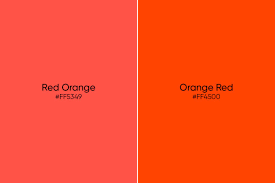 Red Orange Color Codes Meaning And