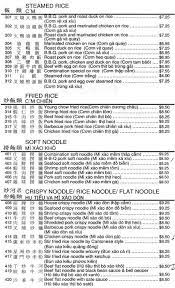 menu of first chinese bbq carrollton