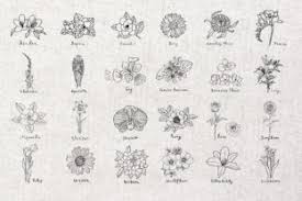 list of flowers names a to z graphic by