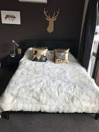 alpaca fur blanket rug