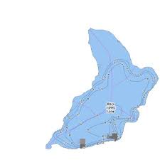 Blue Hawk Lake Fishing Map Ca_on_v_103380830 Nautical