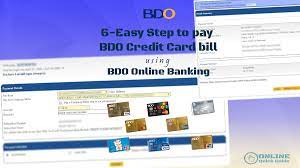 3 months 6 months 9 months 12 months 18 months 24 months 36 months. How To Pay Bdo Credit Card Using Bdo Online Banking Online Quick Guide