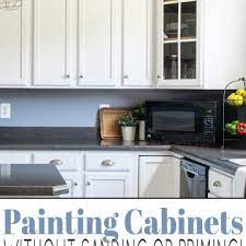 how to paint oak kitchen cabinets