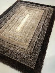 rugs brown carved 160x230cm woven