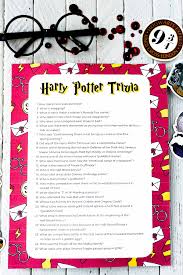 Free printable bible trivia questions in 5 categories are. Harry Potter Trivia Questions For All Ages Free Printable Play Party Plan