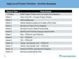 Project Time Line Template Metabots Co