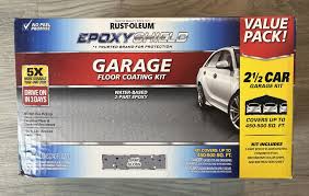 rust oleum epoxy shield protect garage