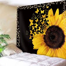 ambzek black yellow sunflower