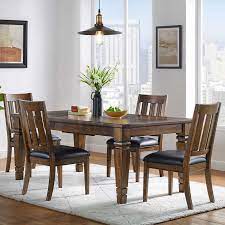 Pembroke dining table and 6 chair set. Airleigh Contemporary 5 Piece Dining Room Set Costco