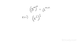 Power Rule For Rational Exponents