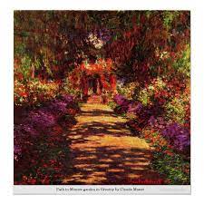 Monet Garden Giverny Claude Monet Art