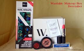 wantable makeup box december ncla
