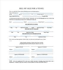 Bill Sale Templates For Car Sample Form Template Vehicle Letter Of Nc