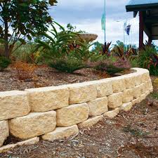 Garden Stone Blocks Garden Walls And