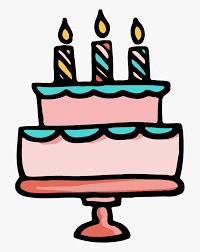 transpa cartoon birthday cake hd